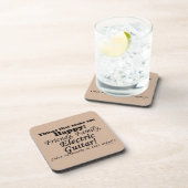 エレクトリックギターが嬉しい コースター (右側)