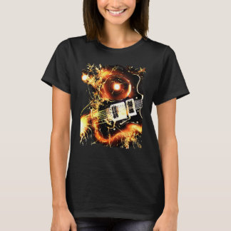 エレクトリックギターのエネルギースパーク Tシャツ