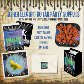 エレクトリックギターコレクションスポットライト抱き枕 ミディアムペーパーバッグ