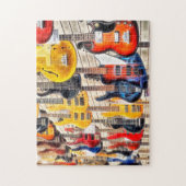 エレクトリックギタースジグソーパズル ジグソーパズル (縦)