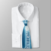 エレクトリックギターブルーロックアンドロール ネクタイ (タイ)