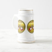 エレクトリックギター付きロックンロール ビールジョッキ (正面左)