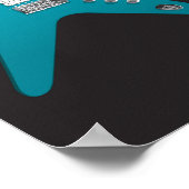 エレクトリックギター愛好家の夢 ポスター (角)