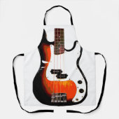 エレクトリックギター・イン・ブラック エプロン (正面)