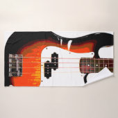 エレクトリックギター・イン・ブラック バスタオル (バスタオル)