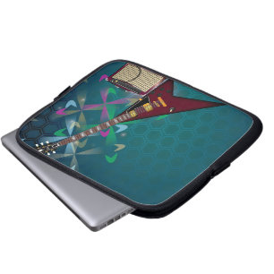 エレクトリックギター ラップトップスリーブ