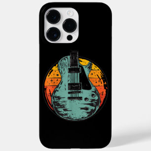 エレクトリックギター レトロ サンセット ビンテージ ミュージック バンド Gu Case-Mate iPhone 14 Pro Maxケース