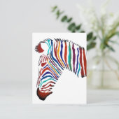 エレクトリックゼブラ通りアート ポストカード (スタンド正面)