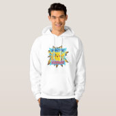 エレクトリックチャージ ピカチュウ。ユニセックス グラフィックTシャツ パーカ (正面フル)