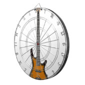 エレクトリックバスギター ダーツボード (正面右)