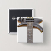 エレクトリックバスギター 缶バッジ (正面&裏面)