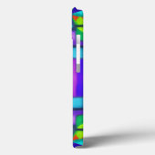 エレクトリックビーブドリームススタイリッシュヴィンテージ抽象芸術アート Case-Mate iPhoneケース (裏面 / 左)