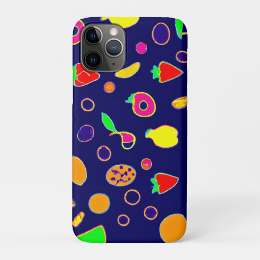 エレクトリックフルーツフェスタデザイン Case-Mate iPhoneケース (裏)