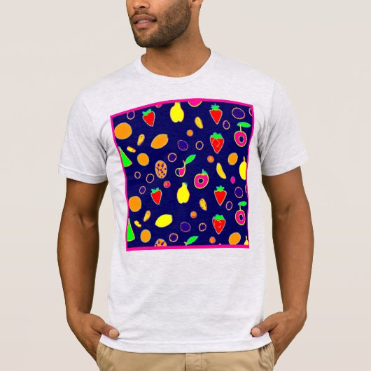 エレクトリックフルーツフェスタデザイン Tシャツ (正面)