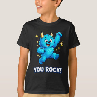 エレクトリックブルーモンスター ユーロック ジャンピングスター Tシャツ
