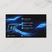 エレクトリックブルー住宅用高圧洗浄 名刺 (裏面)