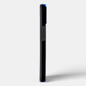 エレクトリックブルー Case-Mate iPhoneケース (裏面 / 右)