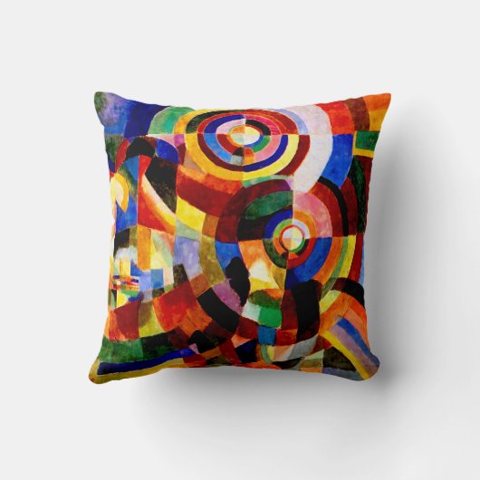 エレクトリックプリズムズバイソニアドローネー クッション (裏面)