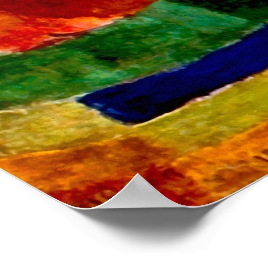 エレクトリックプリズムズバイソニアドローネー ポスター (角)