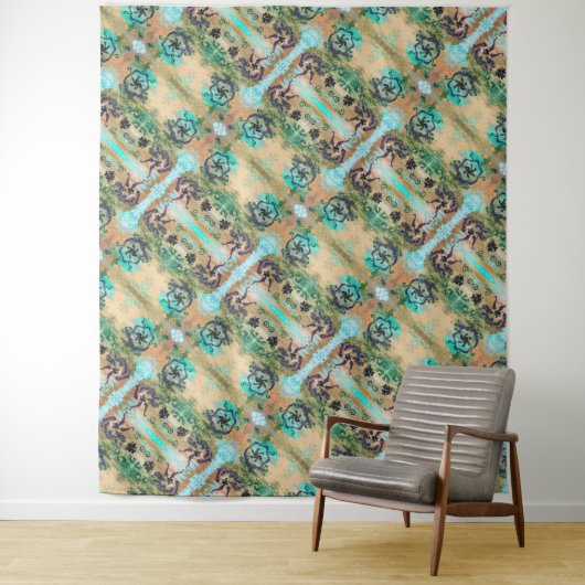 エレクトリックユニバース – アートタペストリー タペストリー (インサイチュ)