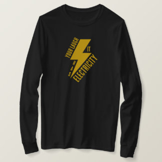 エレクトリックラフ・ライトニングボルトアート Tシャツ