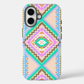 エレクトリック・パステル・ドリーム・カレイドスコープ Case-Mate iPhoneケース (裏面)