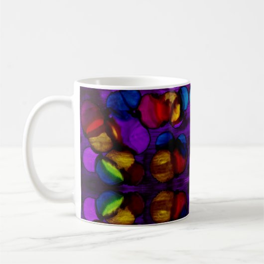 エレクトリック・ブルーム コーヒーマグカップ (左)