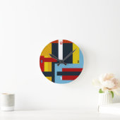 エレクトロニクスおよびテクノロジーのアクセサリーの塊 ラウンド壁時計 (ホーム)