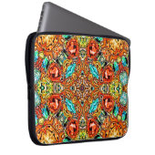 エレクトロニクスデザイン用の動的グラフィックバッグ ラップトップスリーブ (正面右)