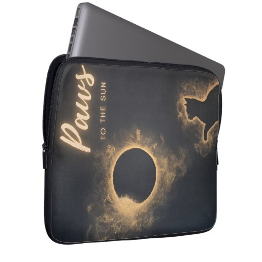 エレクトロニクスバッグが太陽の天猫アートに足を運ぶ ラップトップスリーブ (正面右)