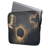 エレクトロニクスバッグが太陽の天猫アートに足を運ぶ ラップトップスリーブ (正面左)