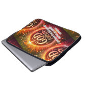 エレクトロニクスバッグネオプレンラップトップスリーブ15保護インチ ラップトップスリーブ (正面下部)