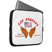 エレクトロニクスバッグロサンゼルス ラップトップスリーブ (正面右)