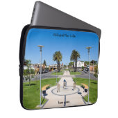 エレクトロニクスバッグ – ネオプレン製ノートパソコンバッグ ラップトップスリーブ (正面右)