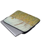 エレクトロニクスバッグ「ワイルドフラワー」 ラップトップスリーブ (正面下部)