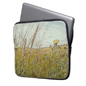 エレクトロニクスバッグ「ワイルドフラワー」 ラップトップスリーブ (正面左)