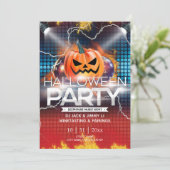 エレクトロニックサンダー ハロウィンパーティー招待状 招待状 (スタンド正面)