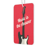 エレクトロニックロックカスタムギター引用文車 カーエアーフレッシュナー (左)