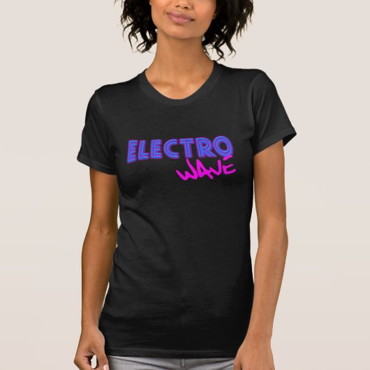 エレクトロ・ウェーブ Tシャツ (正面)