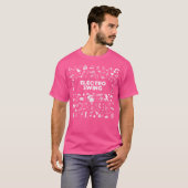 エレクトロ・スウィング・ミュージック大好き Tシャツ (正面フル)