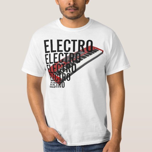 エレクトロ。 退去するクラス Tシャツ (正面)