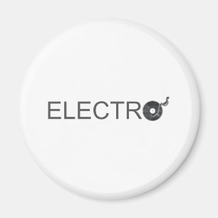 エレクトロ-音楽ターンテーブルのレコードDJ Clubber マグネット