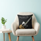 エレクパーソナライズされたティギター クッション (椅子)