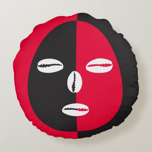 エレグア2顔 ラウンドクッション (裏面)