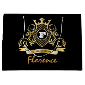 エレゲナットモナグラムファッションド抱き枕 ラージペーパーバッグ (正面)