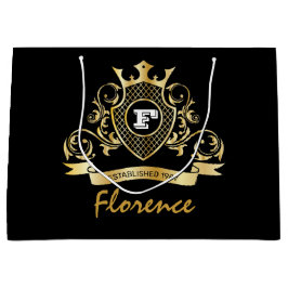 エレゲナットモナグラムファッションド抱き枕 ラージペーパーバッグ