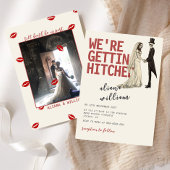 エレゲントハはっきりしたロウィーンゴシック結婚式招待状 招待状