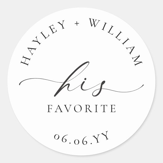 エレスミア お気に入りのお守り クラシック ラウンド ステッカー