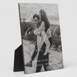 エレスミア・トゥギャザー・イズ・ア・ビューティフル・プレイス ウェルカム フォトプラーク