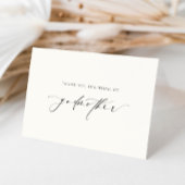 エレスミヤは私のゴッドマザーになってくれてありがとう カード